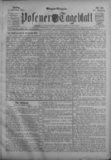 Posener Tageblatt 1911.09.08 Jg.50 Nr421