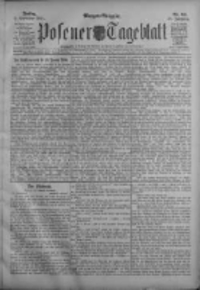 Posener Tageblatt 1911.09.08 Jg.50 Nr421