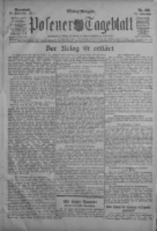 Posener Tageblatt 1911.09.30 Jg.50 Nr460