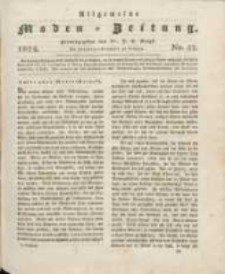 Allgemeine Moden-Zeitung : eine Zeitschrift für die gebildete Welt, begleitet von dem Bilder-Magazin für die elegante Welt 1824 Nr52