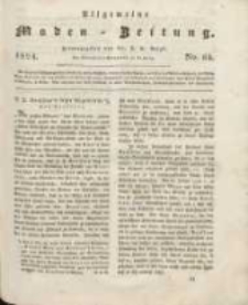 Allgemeine Moden-Zeitung : eine Zeitschrift f&uuml;r die gebildete Welt, begleitet von dem Bilder-Magazin f&uuml;r die elegante Welt 1824 Nr64