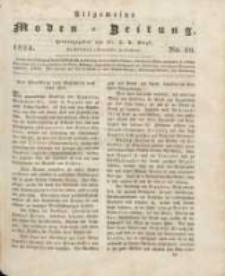 Allgemeine Moden-Zeitung : eine Zeitschrift f&uuml;r die gebildete Welt, begleitet von dem Bilder-Magazin f&uuml;r die elegante Welt 1824 Nr69