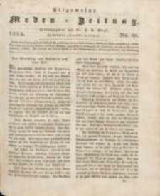 Allgemeine Moden-Zeitung : eine Zeitschrift für die gebildete Welt, begleitet von dem Bilder-Magazin für die elegante Welt 1824 Nr69