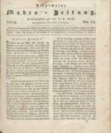 Allgemeine Moden-Zeitung : eine Zeitschrift f&uuml;r die gebildete Welt, begleitet von dem Bilder-Magazin f&uuml;r die elegante Welt 1824 Nr73