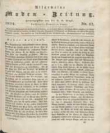 Allgemeine Moden-Zeitung : eine Zeitschrift f&uuml;r die gebildete Welt, begleitet von dem Bilder-Magazin f&uuml;r die elegante Welt 1824 Nr83