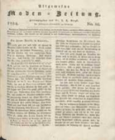 Allgemeine Moden-Zeitung : eine Zeitschrift f&uuml;r die gebildete Welt, begleitet von dem Bilder-Magazin f&uuml;r die elegante Welt 1824 Nr86