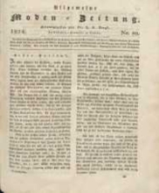 Allgemeine Moden-Zeitung : eine Zeitschrift f&uuml;r die gebildete Welt, begleitet von dem Bilder-Magazin f&uuml;r die elegante Welt 1824 Nr89