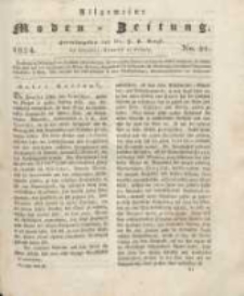 Allgemeine Moden-Zeitung : eine Zeitschrift für die gebildete Welt, begleitet von dem Bilder-Magazin für die elegante Welt 1824 Nr91