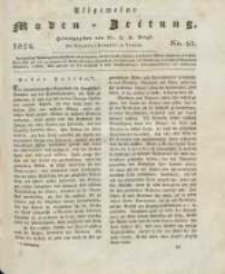 Allgemeine Moden-Zeitung : eine Zeitschrift f&uuml;r die gebildete Welt, begleitet von dem Bilder-Magazin f&uuml;r die elegante Welt 1824 Nr95