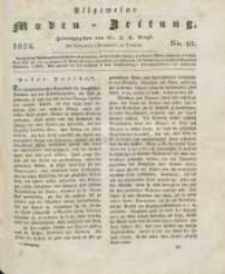 Allgemeine Moden-Zeitung : eine Zeitschrift für die gebildete Welt, begleitet von dem Bilder-Magazin für die elegante Welt 1824 Nr95