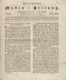 Allgemeine Moden-Zeitung : eine Zeitschrift f&uuml;r die gebildete Welt, begleitet von dem Bilder-Magazin f&uuml;r die elegante Welt 1824 Nr102