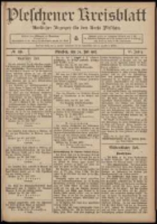 Pleschener Kreisblatt: Amtlicher Anzeiger für den Kreis Pleschen 1907.07.24 Jg.55 Nr59
