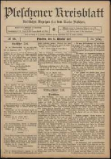 Pleschener Kreisblatt: Amtlicher Anzeiger für den Kreis Pleschen 1907.10.23 Jg.55 Nr85