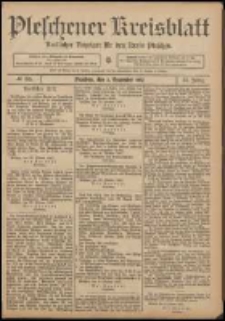 Pleschener Kreisblatt: Amtlicher Anzeiger f&uuml;r den Kreis Pleschen 1907.11.02 Jg.55 Nr88