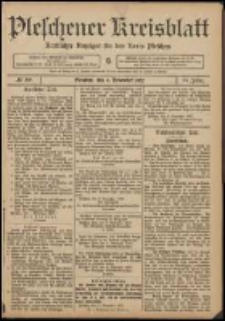 Pleschener Kreisblatt: Amtlicher Anzeiger für den Kreis Pleschen 1907.11.06 Jg.55 Nr89