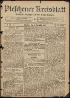 Pleschener Kreisblatt: Amtlicher Anzeiger für den Kreis Pleschen 1907.11.13 Jg.55 Nr91