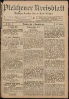 Pleschener Kreisblatt: Amtlicher Anzeiger für den Kreis Pleschen 1907.12.07 Jg.55 Nr98
