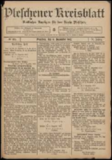 Pleschener Kreisblatt: Amtlicher Anzeiger f&uuml;r den Kreis Pleschen 1907.12.11 Jg.55 Nr99