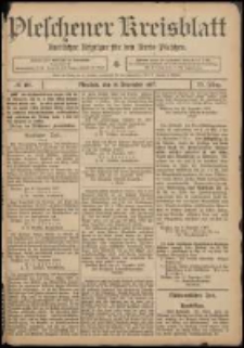 Pleschener Kreisblatt: Amtlicher Anzeiger f&uuml;r den Kreis Pleschen 1907.12.18 Jg.55 Nr101