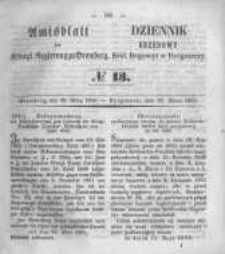 Amtsblatt der K&ouml;niglichen Preussischen Regierung zu Bromberg. 1855.03.30 No.13