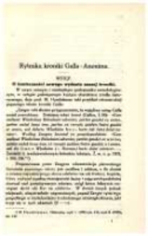 Rytmika kroniki Galla-Annonima