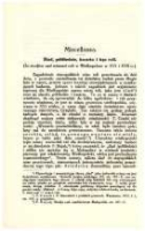 Ślad, p&oacute;łśledzie, kwarta i kęs roli