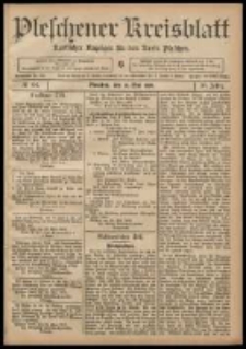 Pleschener Kreisblatt: Amtlicher Anzeiger für den Kreis Pleschen 1908.05.30 Jg.56 Nr44