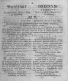 Amtsblatt der K&ouml;niglichen Preussischen Regierung zu Bromberg. 1860.02.17 No.7
