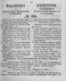 Amtsblatt der K&ouml;niglichen Preussischen Regierung zu Bromberg. 1860.09.07 No.36