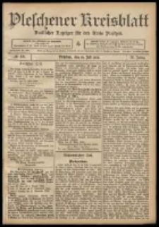 Pleschener Kreisblatt: Amtlicher Anzeiger für den Kreis Pleschen 1908.07.18 Jg.56 Nr58