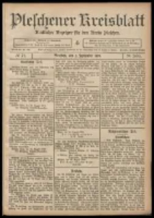 Pleschener Kreisblatt: Amtlicher Anzeiger f&uuml;r den Kreis Pleschen 1908.09.02 Jg.56 Nr71