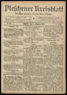 Pleschener Kreisblatt: Amtlicher Anzeiger f&uuml;r den Kreis Pleschen 1908.09.16 Jg.56 Nr75