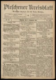 Pleschener Kreisblatt: Amtlicher Anzeiger für den Kreis Pleschen 1908.09.16 Jg.56 Nr75