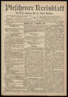 Pleschener Kreisblatt: Amtlicher Anzeiger f&uuml;r den Kreis Pleschen 1908.09.23 Jg.56 Nr77