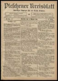 Pleschener Kreisblatt: Amtlicher Anzeiger f&uuml;r den Kreis Pleschen 1908.10.10 Jg.56 Nr82