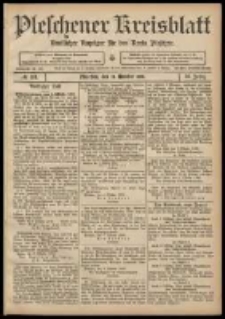 Pleschener Kreisblatt: Amtlicher Anzeiger f&uuml;r den Kreis Pleschen 1908.10.14 Jg.56 Nr83