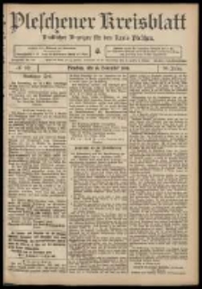 Pleschener Kreisblatt: Amtlicher Anzeiger f&uuml;r den Kreis Pleschen 1908.11.14 Jg.56 Nr92