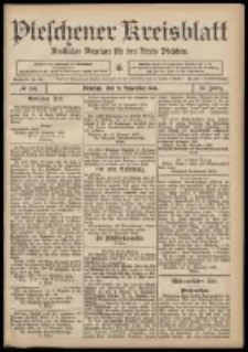 Pleschener Kreisblatt: Amtlicher Anzeiger f&uuml;r den Kreis Pleschen 1908.11.21 Jg.56 Nr94