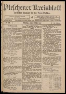 Pleschener Kreisblatt: Amtlicher Anzeiger f&uuml;r den Kreis Pleschen 1909.03.17 Jg.57 Nr22