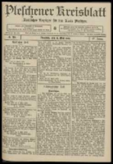 Pleschener Kreisblatt: Amtlicher Anzeiger f&uuml;r den Kreis Pleschen 1909.05.12 Jg.57 Nr38