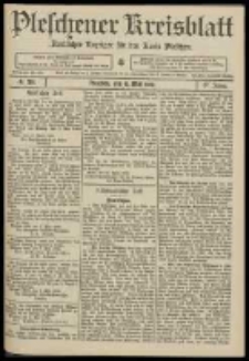Pleschener Kreisblatt: Amtlicher Anzeiger für den Kreis Pleschen 1909.05.12 Jg.57 Nr38