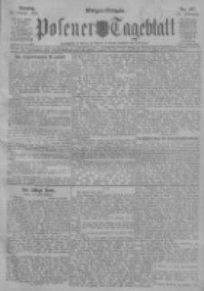 Posener Tageblatt 1911.10.22 Jg.50 Nr497