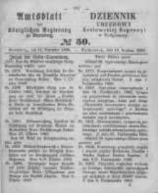 Amtsblatt der K&ouml;niglichen Preussischen Regierung zu Bromberg. 1860.12.14 No.50