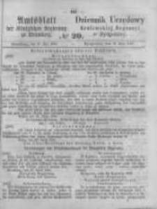 Amtsblatt der Königlichen Preussischen Regierung zu Bromberg. 1861.05.17 No.20