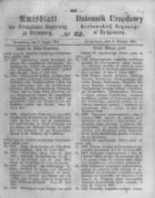 Amtsblatt der K&ouml;niglichen Preussischen Regierung zu Bromberg. 1861.08.09 No.32