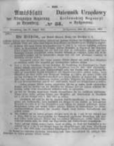 Amtsblatt der K&ouml;niglichen Preussischen Regierung zu Bromberg. 1861.08.30 No.35