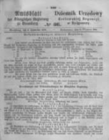 Amtsblatt der K&ouml;niglichen Preussischen Regierung zu Bromberg. 1861.09.06 No.36