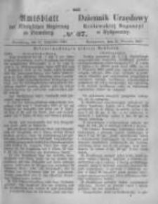 Amtsblatt der K&ouml;niglichen Preussischen Regierung zu Bromberg. 1861.09.13 No.37
