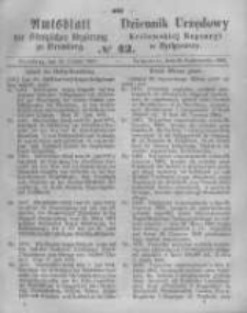 Amtsblatt der K&ouml;niglichen Preussischen Regierung zu Bromberg. 1861.10.18 No.42