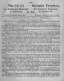 Amtsblatt der K&ouml;niglichen Preussischen Regierung zu Bromberg. 1861.10.25 No.43